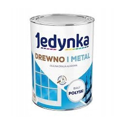 Farba Do Drewna I Metalu Jedynka Biały 2,5L