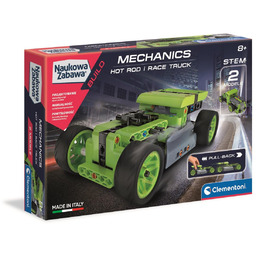Clementoni, zabawka edukacyjna Laboratorium Mechaniki Hot Rod
