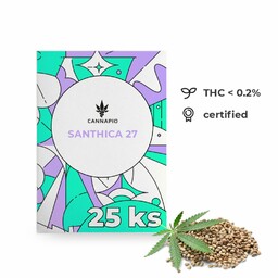 Santhica 27 - konopie techniczne 25szt Cannapio
