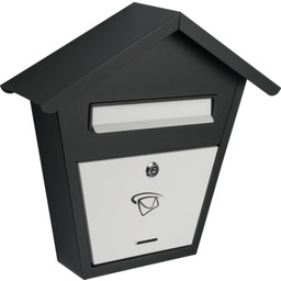 Skrzynka na listy BW-3 biało czarna