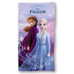 Faro Ręcznik dziecięcy 70x140 Frozen Anna i Elsa