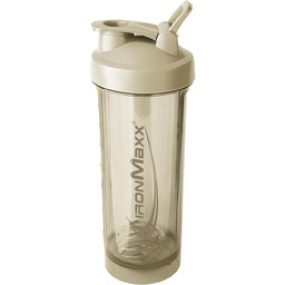 IronMaxx Premium Shaker Beżowy Sandstone 700 ml, shaker