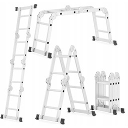 Drabina aluminiowa przegubowa Składana wielofunkcyjna rozkładana 4x2 Higher