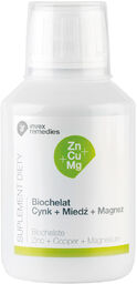 Biochelat Cynk + Miedź + Magnez, 150 ml