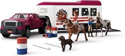 Schleich Samochód Ciężarowy Dually z Dużą Przyczepą