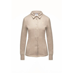 Aeronautica Militare Damska koszula w beżowym kolorze