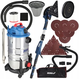 Odkurzacz Dedra 1400W Szlifierka Do Gipsu Żyrafa 2w1