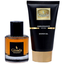 Gisada Ambassador For Men 50ml woda perfumowana+100ml żel