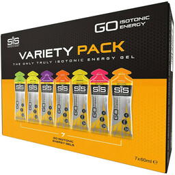 SIS Go Isotonic Energy Gel Variety Pack 7x60ml