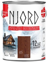 Impregnat ekstremalny surowy mahoń 5 l Njord