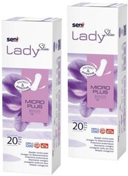 Zestaw SENI LADY SLIM MICRO PLUS Anatomiczne wkładki