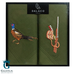 Eleganckie chusteczki haftowane Polowanie HR-02