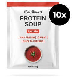 GymBeam Zupa proteinowa pomidorowa 10 x 55 g