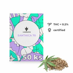Santhica 70 - konopie techniczne 50szt Cannapio