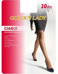 Rajstopy Golden Lady Ciao 20DEN Nero czarne