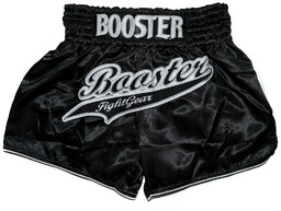Booster Spodenki Muay Thai Retro Slugger Black/White