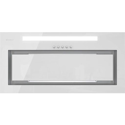 Okap Globalo Senturo 60.3 White Białe Szkło hartowane