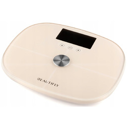Waga elektroniczna aplikacja BEAUTIFLY Slimsense szklana 180 kg