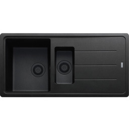 Zlewozmywak Franke Basis BFG 651-97 1,5 komorowy Onyx