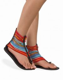 Sandały skórzane Gladiatorki Maasai