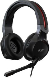 Acer NITRO NP.HDS1A.008 Nauszne Czarny Słuchawki przewodowe