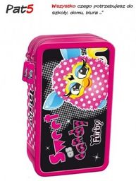 Piórnik podwójny z wyposażeniem FURBY