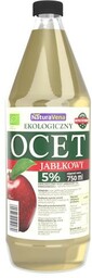 OCET JABŁKOWY 5 % NIEFILTROWANY BIO 750 ml