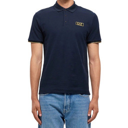 EA7 Emporio Armani koszulka polo męska niebieska Regular
