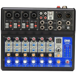 Dna MC08X Mikser 8 Kanałów Interfejs Usb