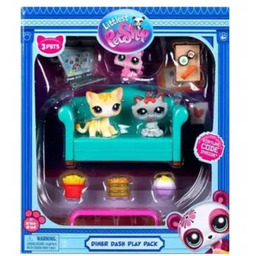 Littlest Pet Shop zestaw Podwieczorek z figurkami 7