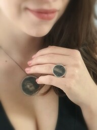 Pełnia księżyca - pierścionek mały
