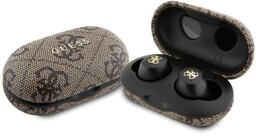 Guess Bezprzewodowe słuchawki douszne 4G Metal Logo Bluetooth