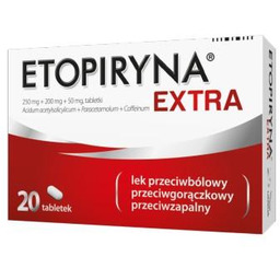 Etopiryna Extra - 20 tabletek