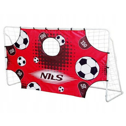 Bramka do piłki nożnej Nils BR240P (240x150x90cm)