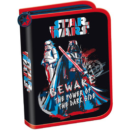 Piórnik rozkładany dla chłopca, St.Majewski, Star Wars, granatowy