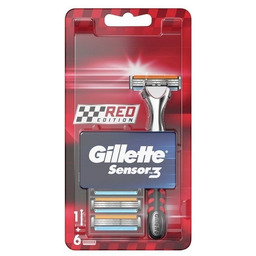 Gillette Sensor3 Red Edition maszynka do golenia +