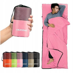 ŚPIWÓR ULTRALEKKI 220X90 CM TURYSTYCZNY DLA DOROSŁYCH PODRÓŻNY