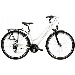 Rower 28 Kross Trans 1.0 Biały Shimano Damski