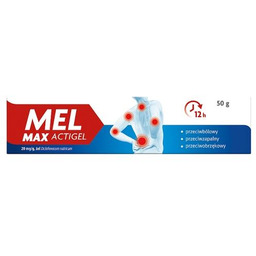 MEL Max Actigel 20mg/g żel, 50g