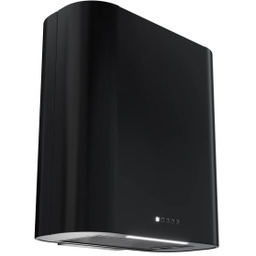 Akpo WK-12 Ellipse Slim Czarny Okap przyścienny