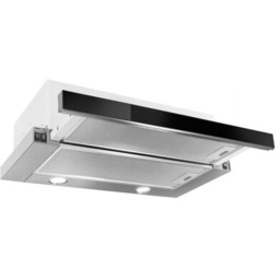 TOFLESZ Okap Vega Glass 50 cm Czarne szkło