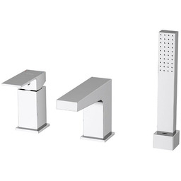 Oltens Gota bateria wannowa 3 otworowa chrom 34201100