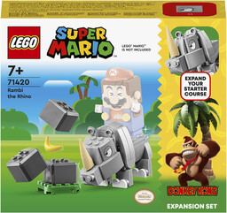 Zestaw klocków Lego Super Mario 71420 Nosorożec Rambi
