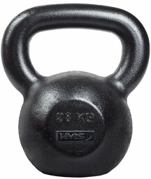 Hantla kettlebell żeliwna KZG 28 kg - HMS