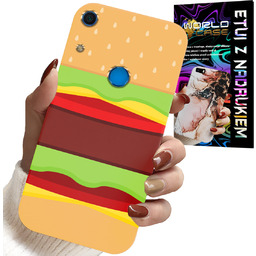 ETUI DO HUAWEI Y6S - CASE BURGER CHEESEBURGER