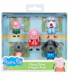 Świnka Peppa, figurki kolekcjonerskie, zestaw