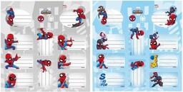 Naklejki na zeszyty MIX SPIDER MAN BENIAMIN /610317/
