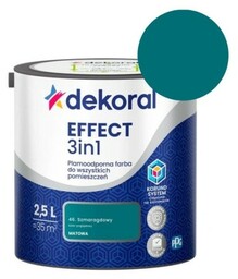 DEKORAL Farba EFFECT 3in1 szmaragdowy 2,5L