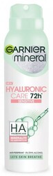 GARNIER Mineral Dezodorant w sprayu 72H Hyaluronic Care