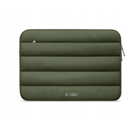 Etui na laptopa Tech-protect Fluffy 13-14 cali Ciemnozielony
